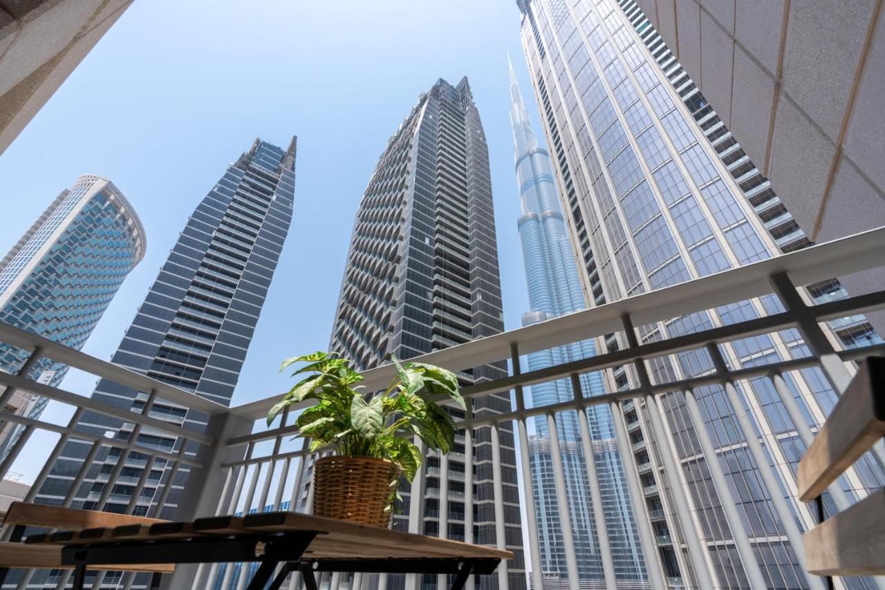 Ultimate Stay / 4 Beds / Burj Khalifa View Dubaj Kültér fotó
